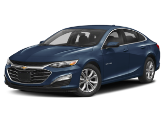 2024 Chevy Malibu 1LT in color lakeshore blue