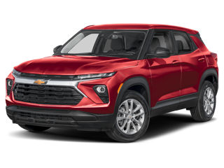 2025 Chevrolet Trailblazer in color crimson