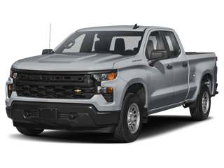 2025 Chevy Silverado 1500 in color sterling gray