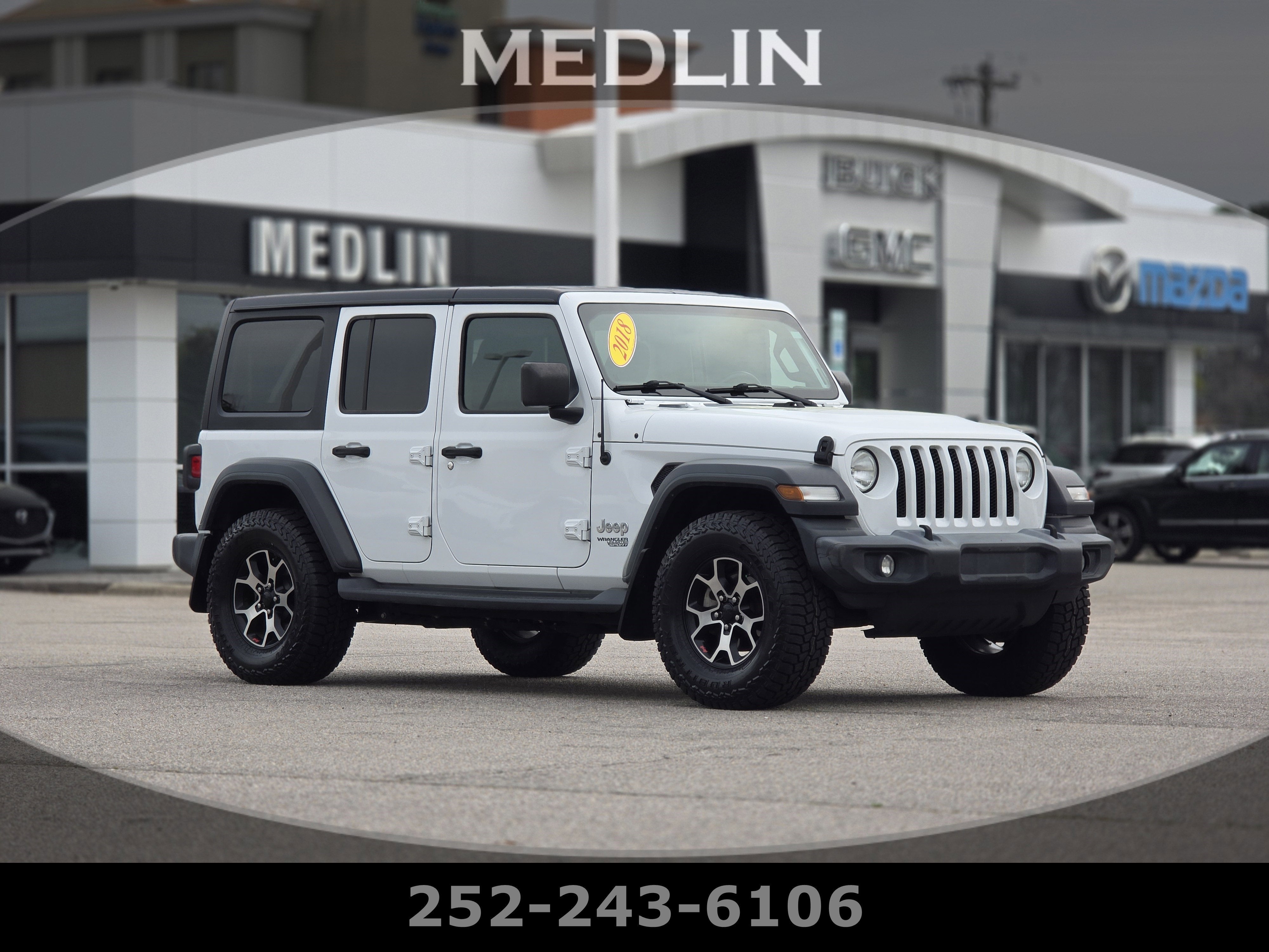 2018 Jeep Wrangler Unlimited Sport S