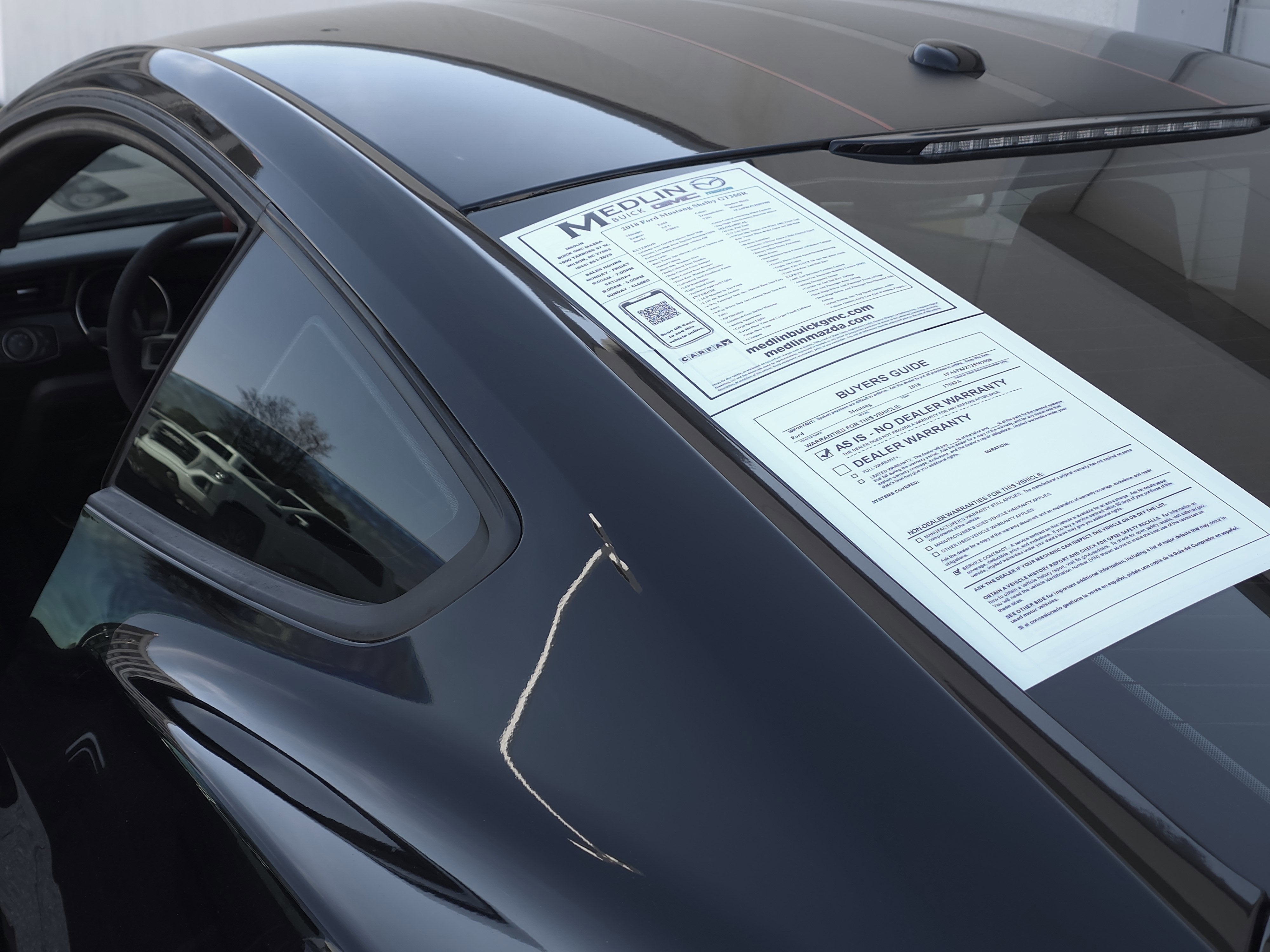 2018 Ford Mustang Shelby GT350