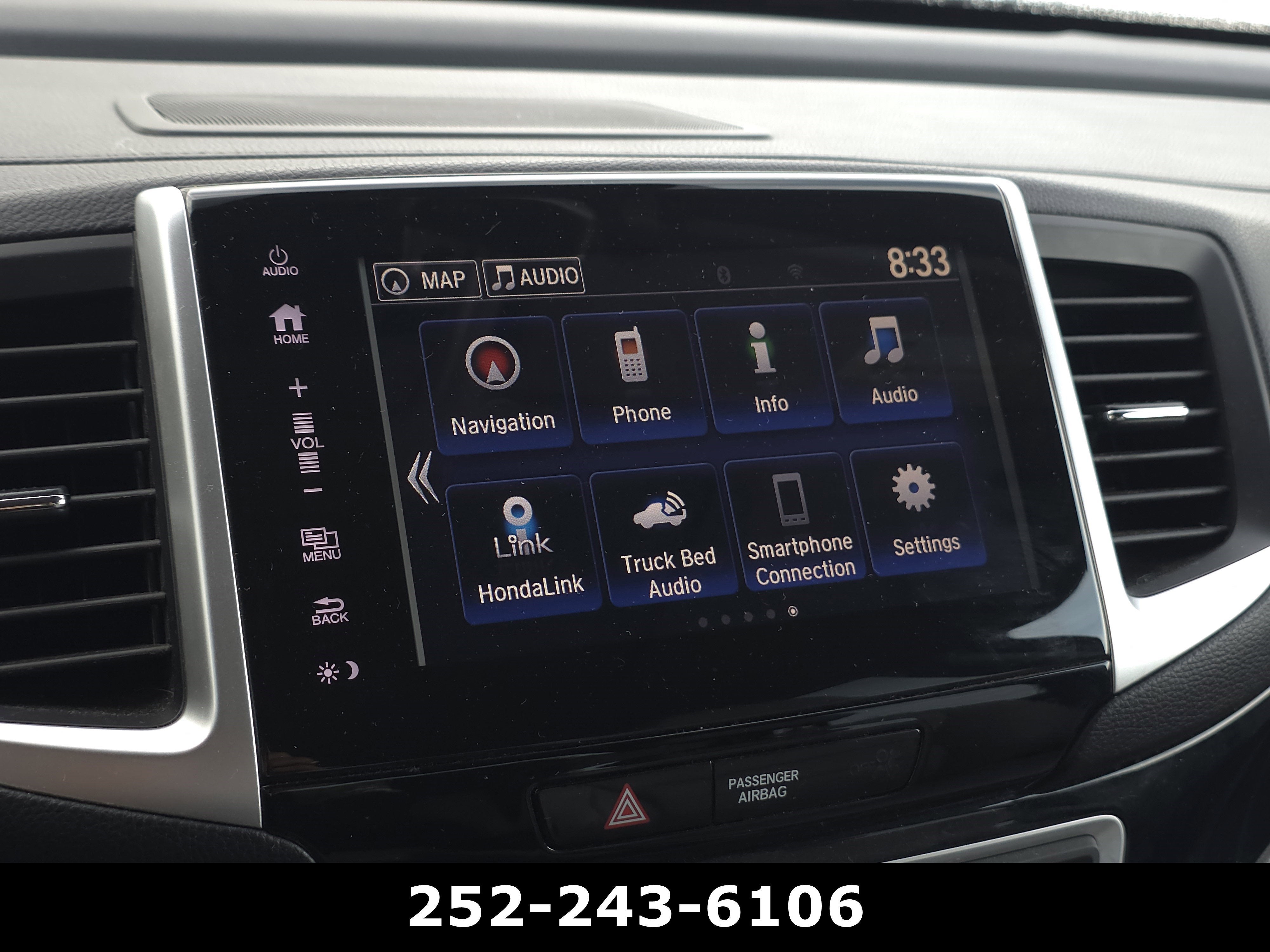 2019 Honda Ridgeline RTL-E