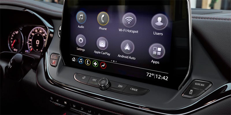 Information display technology in a 2023 Chevy Blazer