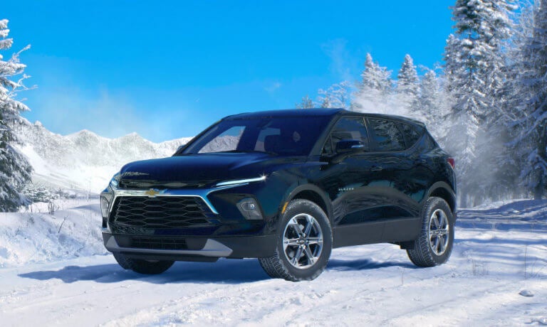 2024 Chevy Blazer Exterior In Snow