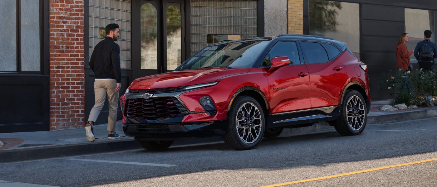 2024 Chevy Blazer Exterior On City Street