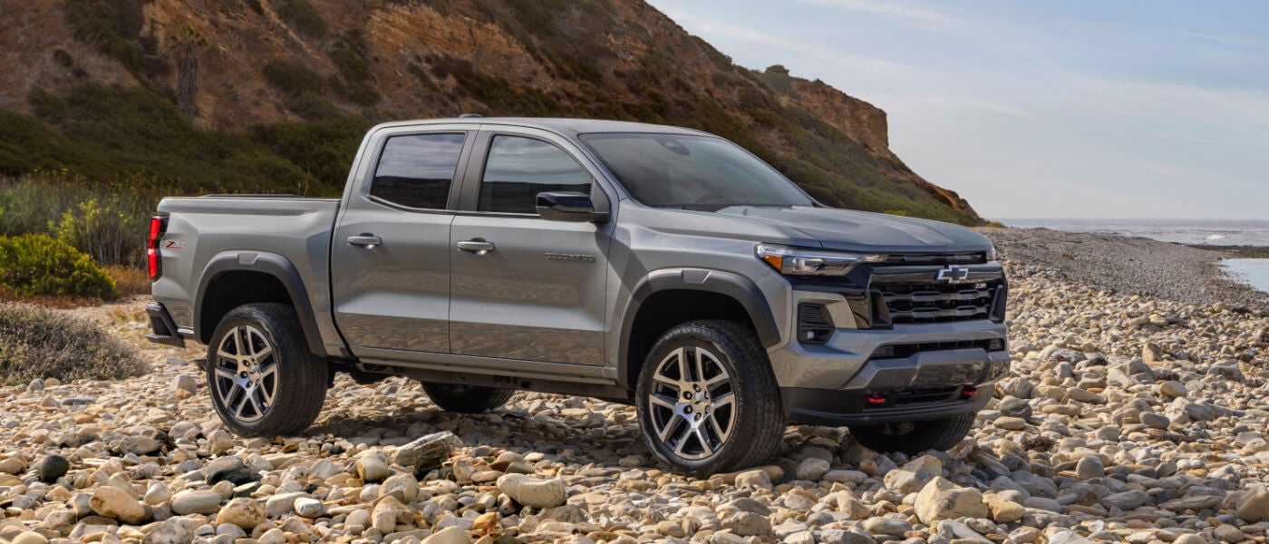 2025 Chevy Colorado Exterior On Rocky Beach