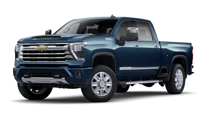 2025 Chevy Silverado 2500 HD High Country Exterior - Lakeshore Blue