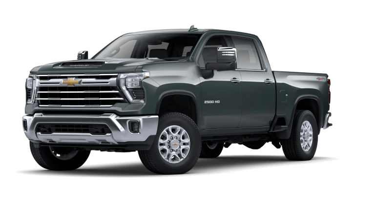 2025 Chevy Silverado 2500 HD LTZ Exterior - Cypress Gray