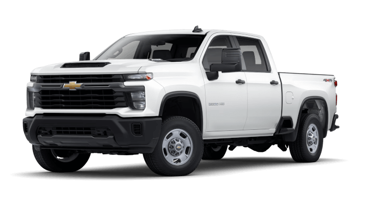 2025 Chevy Silverado 2500 HD WT Exterior - Summit White
