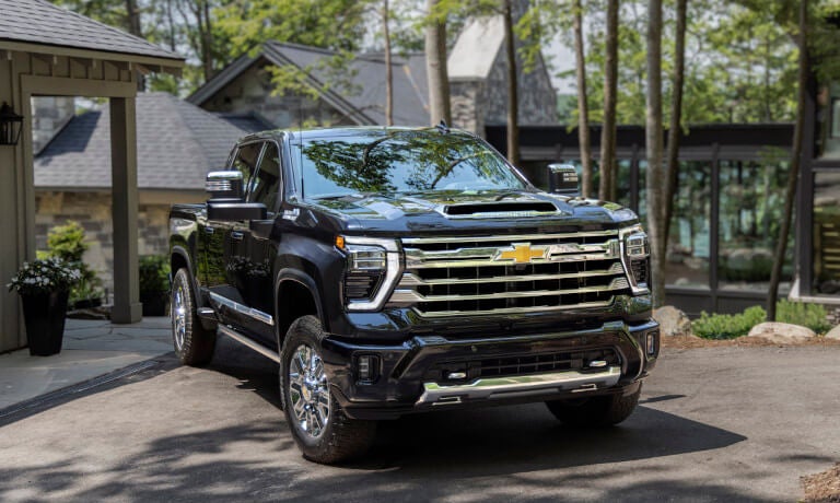 2025 Chevy Silverado 2500 HD Exterior Parked Outside A House