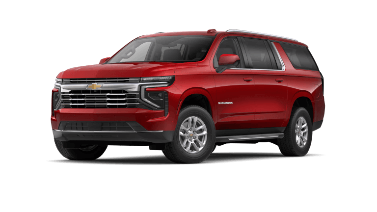 2025 Chevy Suburban LT Exterior - Radiant Red Tintcoat