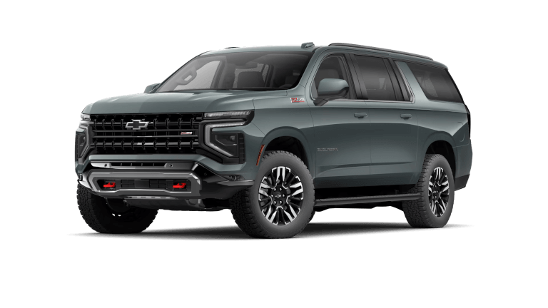 2025 Chevy Suburban Z71 Exterior - Cypress Gray