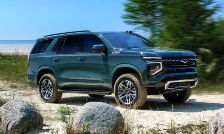 2025 Chevy Tahoe Exterior Offroading By Lake