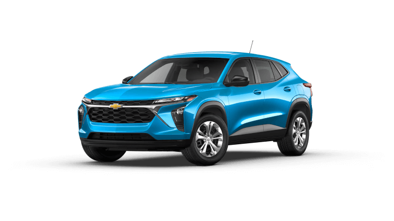 2025 Chevy Trax LS Exterior - Marina Blue Metallic