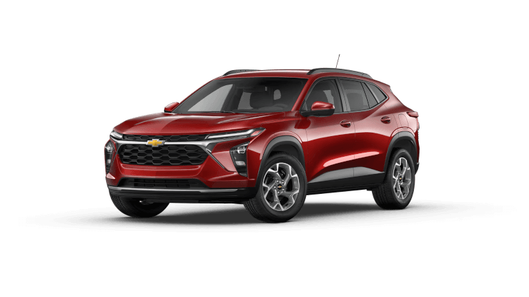 2025 Chevy Trax LT Exterior - Crimson Metallic