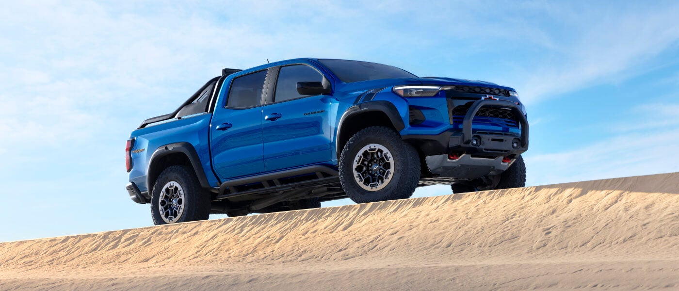 2026 Chevy Colorado Exterior on Sand Dune