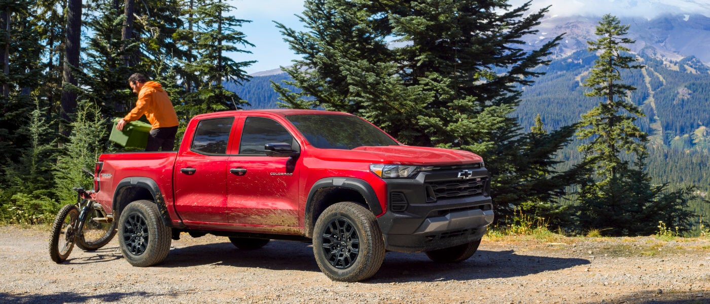 2026 Chevy Colorado Exterior With Bike