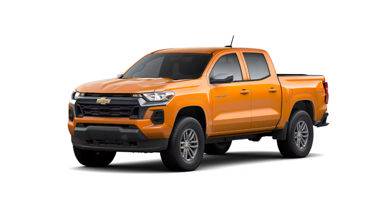 2026 Chevy Colorado LT Exterior - Sunrise Orange