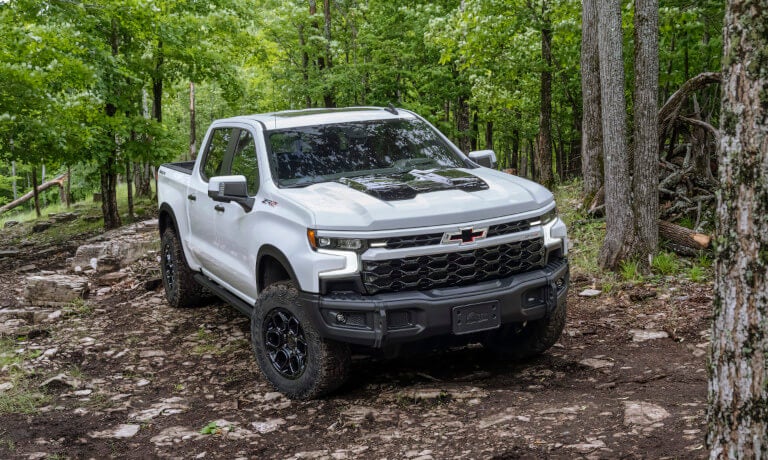 2026 Chevy Silverado 1500 Exterior Parked In A Forest