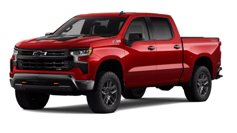 2026 Chevy Silverado 1500 LT Trail Boss Exterior - Radiant Red Tintcoat