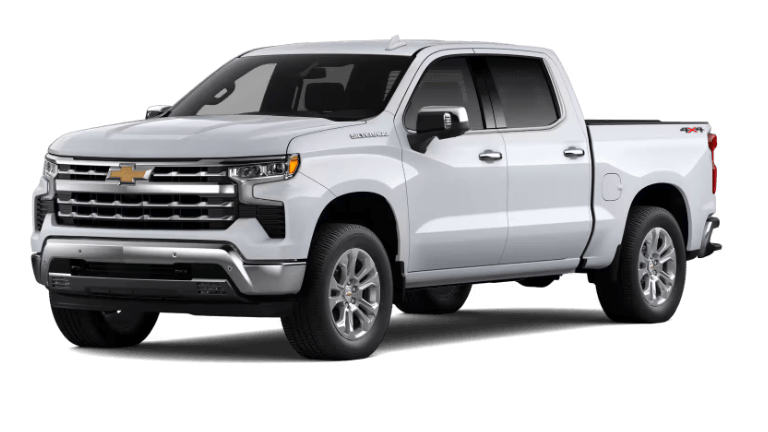 2026 Chevy Silverado 1500 LTZ Exterior - Polar White Tintcoat