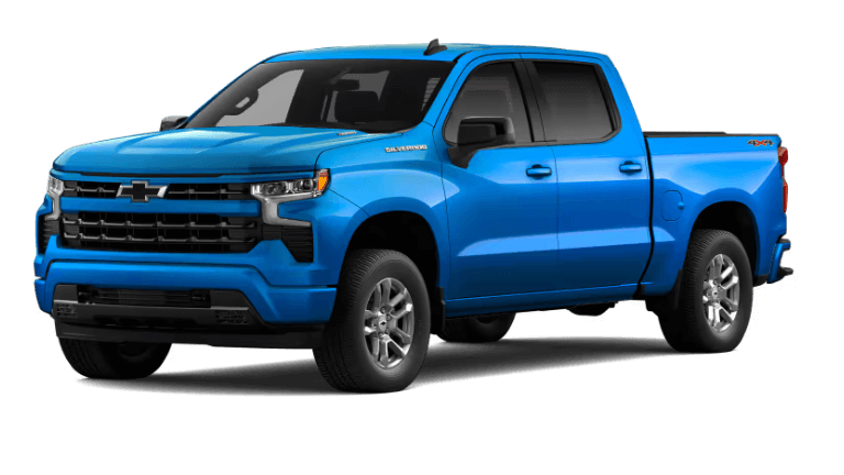 2026 Chevy Silverado 1500 RST Exterior - Riptide Blue Metallic