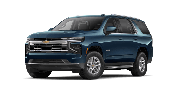 2026 Chevy Tahoe LT Exterior - Lakeshore Blue Metallic