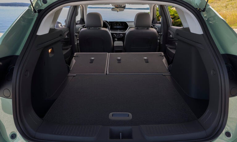 2026 Chevy Trax Trunk with Seats Folded