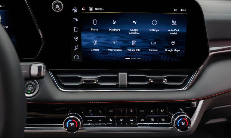 2027 Chevy Equinox Interior Infotainment Screen